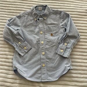 GAP Light Blue Kids Button-Down Shirt